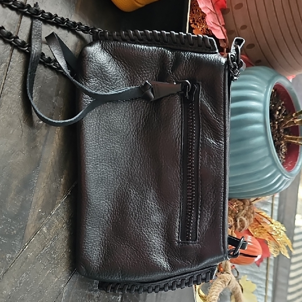 AMY KESTENBERG Black Chain Strap Women's Bag - Picture 2 of 4